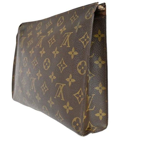 LOUIS VUITTON Poche Toilette 26 Clutch Pouch Bag Monogram Leather M47542 68HB701 - Picture 7 of 15